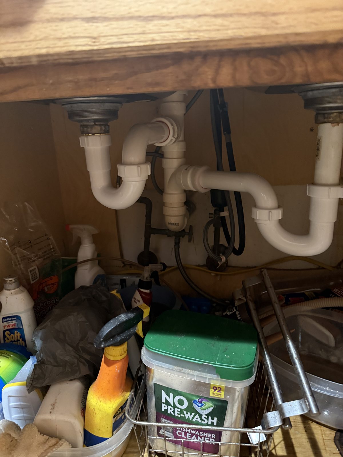 After: Sink drain replacement